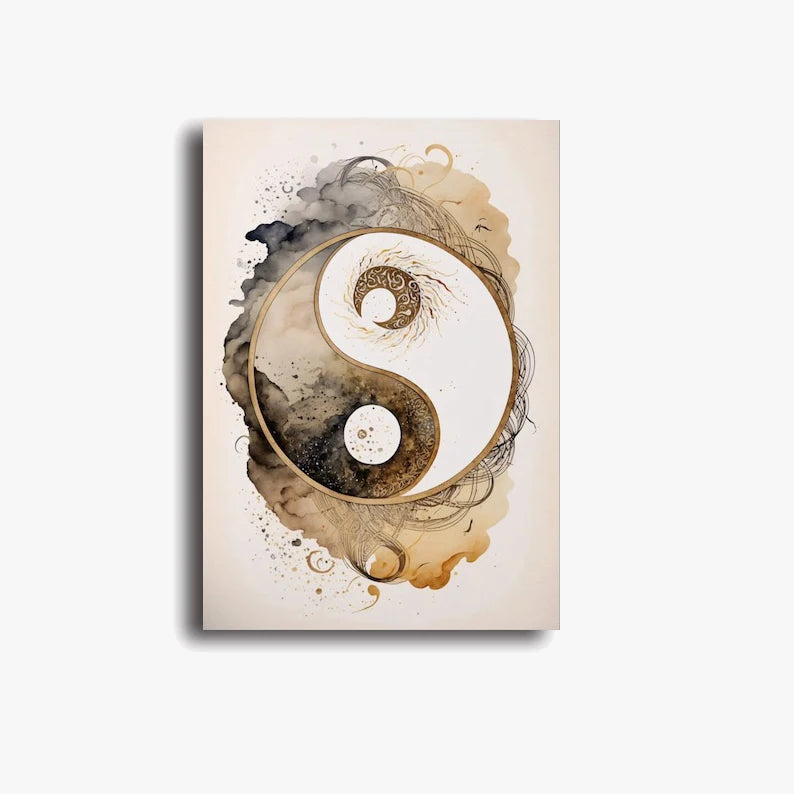 impression toile arbre de vie bouddha art mural spirituel moderne