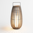 Jardin extérieur lumière solaire rotin IP65 étanche lampadaire Villa cour paysage pelouse lumière pour jardin Patio clôture décor