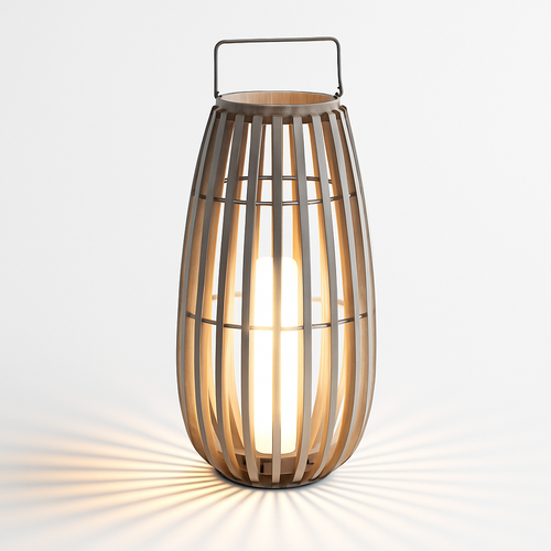 Jardin extérieur lumière solaire rotin IP65 étanche lampadaire Villa cour paysage pelouse lumière pour jardin Patio clôture décor