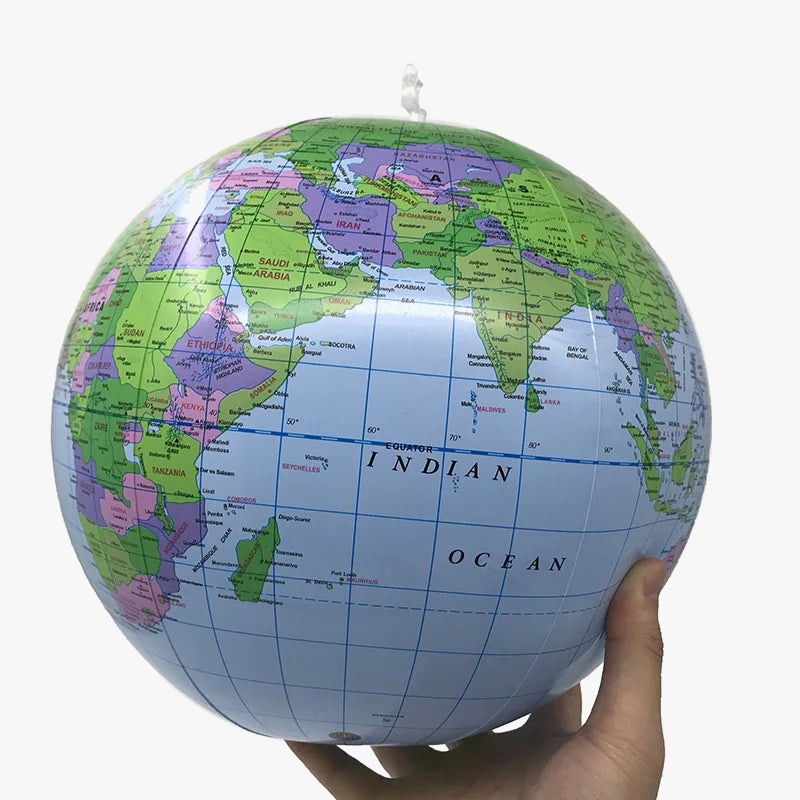 kit éducatif globe gonflable carte du monde ressources pédagogiques enfants