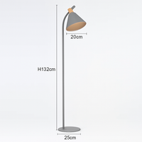 lampadaire led créatif moderne pour décoration intérieure originale