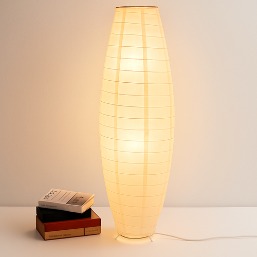 lampadaire led en papier tissé style nordique luminaria lampara de