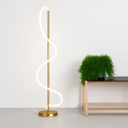 lampadaire led minimaliste nordique créatif pour intérieur moderne