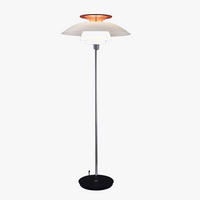 Lampadaire LED Nordic Classique Acrylique Métal