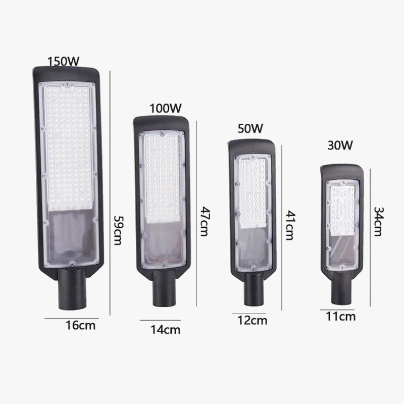 lampadaire led étanche éclairage extérieur pour jardin et route