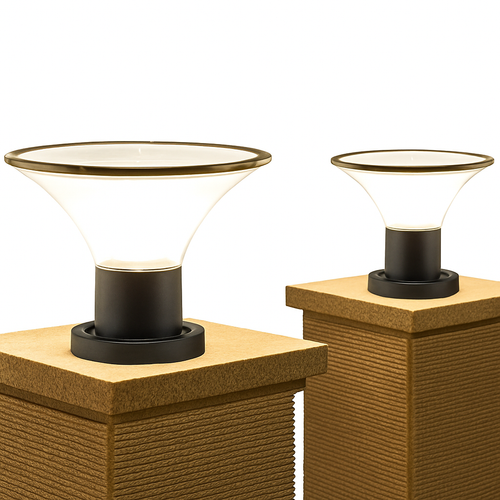 lampadaire solaire étanche pour jardin et extérieur