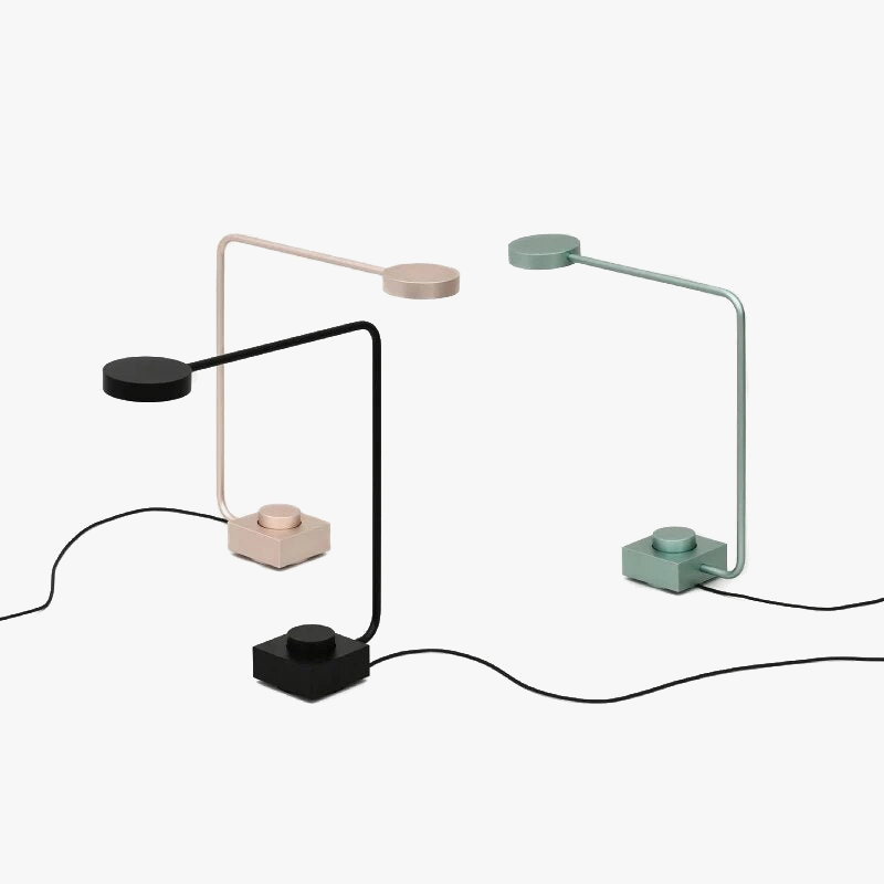 Lampe de bureau de lecture nordique postmoderne minimaliste