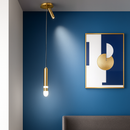 lampe de chevet moderne avec projecteur rotatif led suspension
