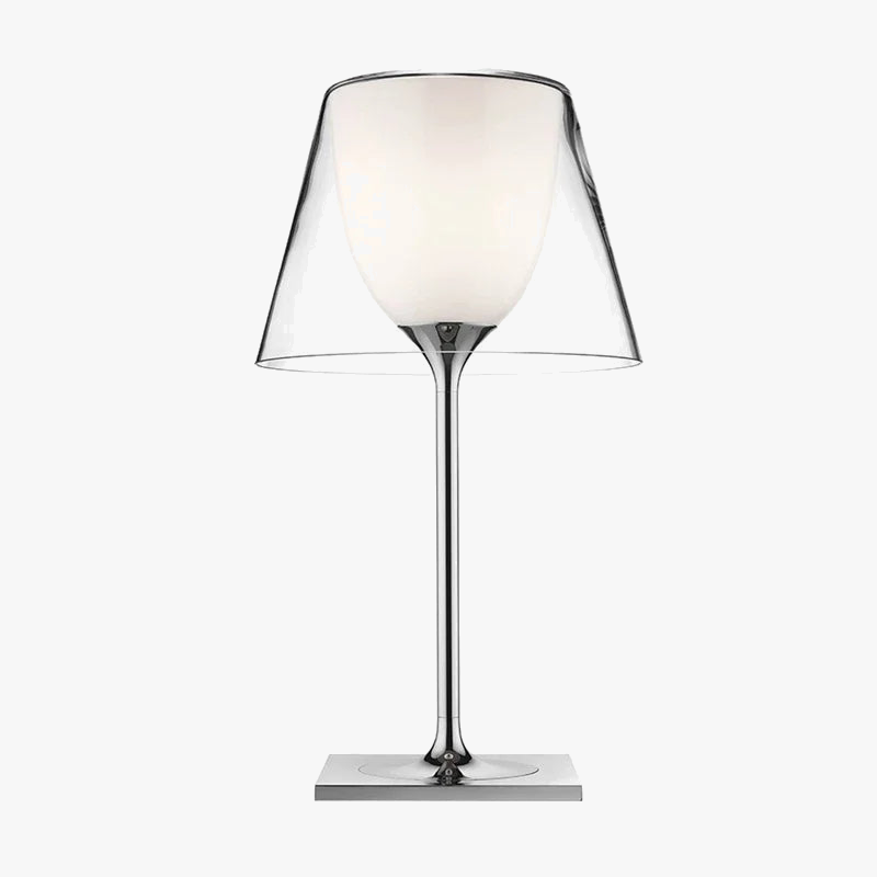 lampe de table design italien moderne en acrylique pour décor nordc maison