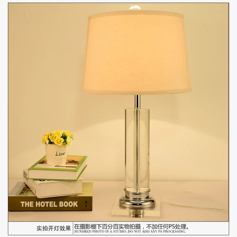 Lampe de Table nordique en cristal