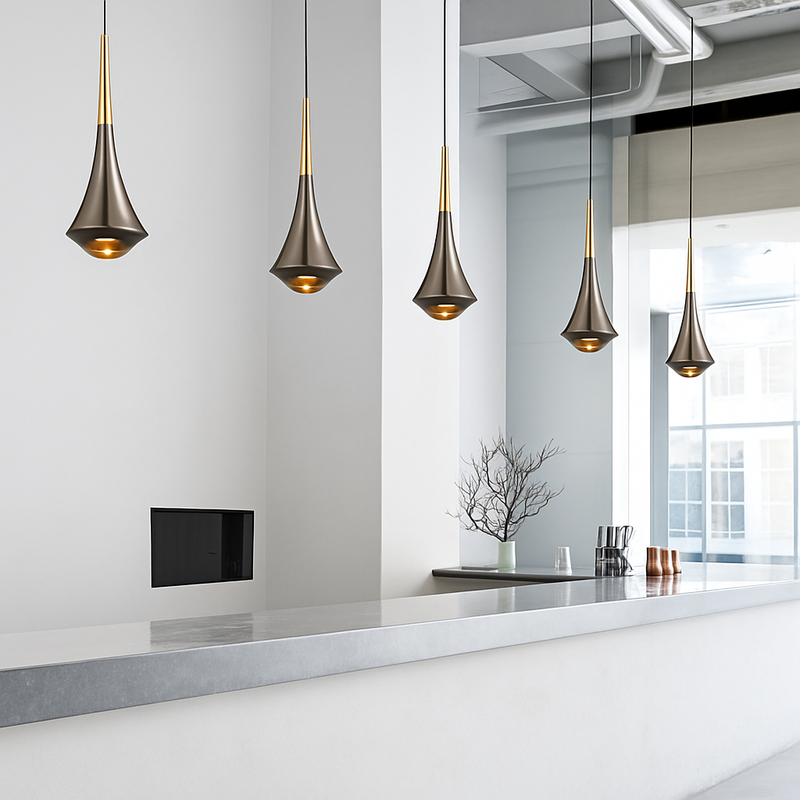 Lampe LED anti-éblouissante en aluminium