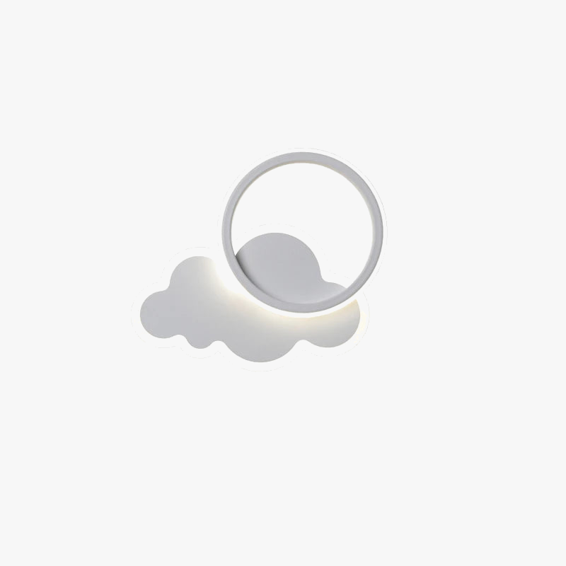 Lampe Led murale en forme de nuage pour chambre d'enfant