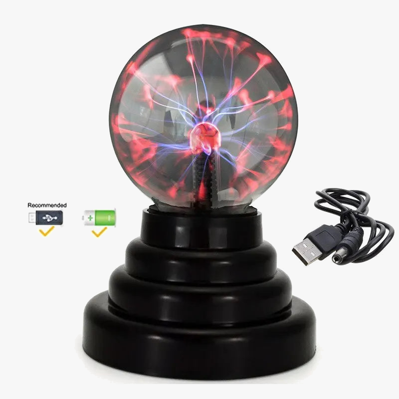 lampe plasma magique veilleuse tactile cadeau enfants