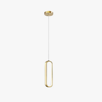 lampe suspendue led design moderne minimaliste intérieur chambre restaurant salon