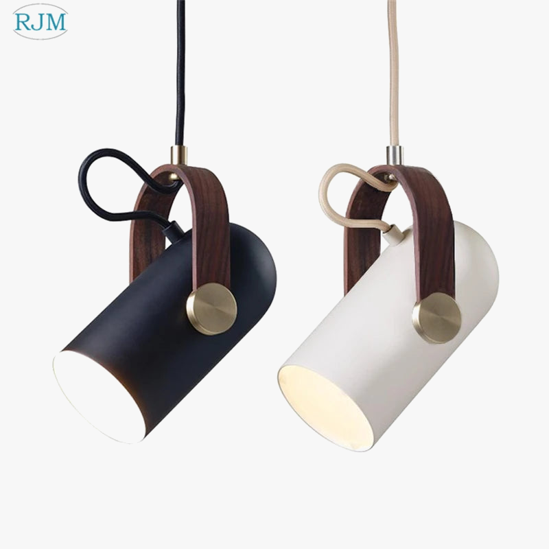 lampe suspendue led nordique minimaliste pour café et magasin