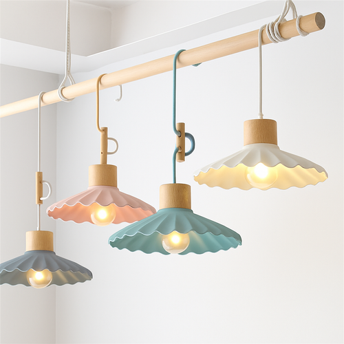 Lampe suspension simple LED nordique