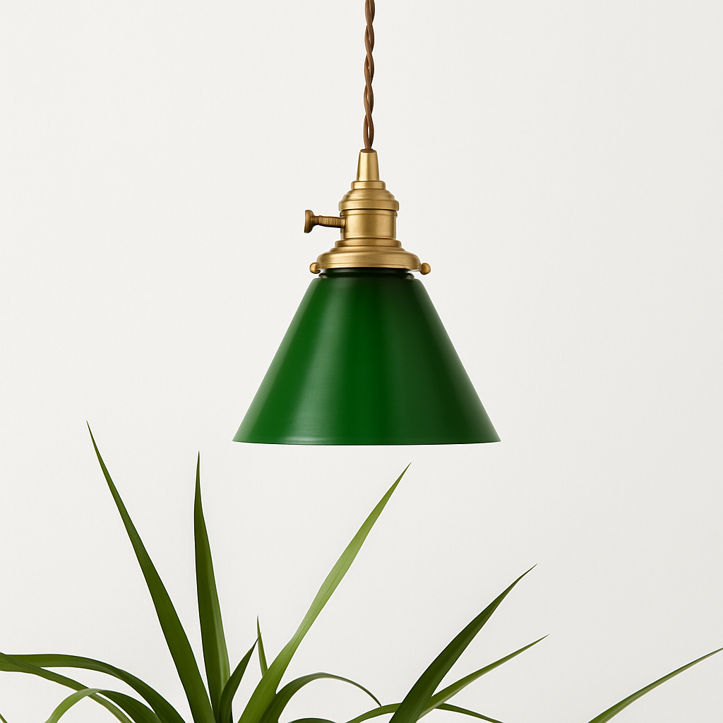 lampe suspension verre led cuivre edison vintage - vue 5 sur 30