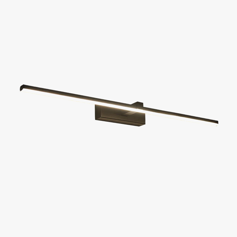 Applique murale miroir de salle de bains LED modernes en aluminium