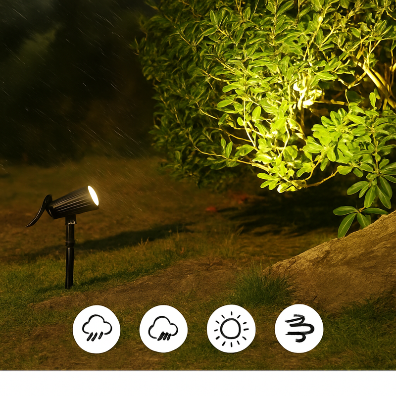 lampes solaires extérieures avec détecteur de mouvement et étanchéité