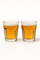 Lot 2 petits verres cocktail shot design epure