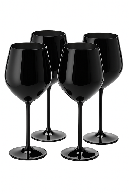 Lot de 4 verres cocktail acier inoxydable design