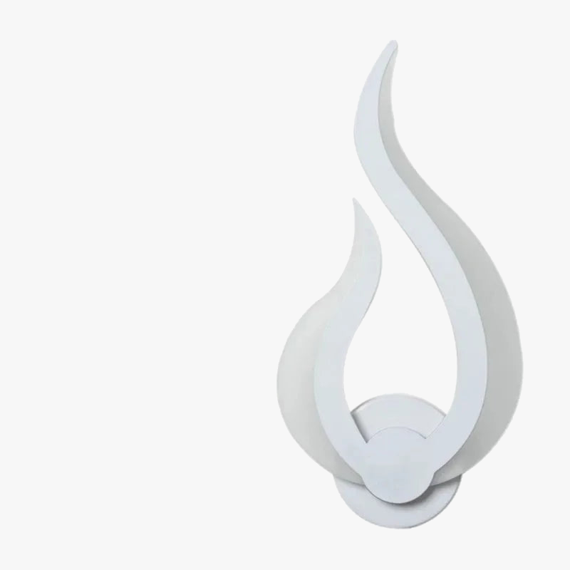 lumière led moderne applique acrylique ovale