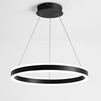lustre design à Anneau moderne LED dimmable