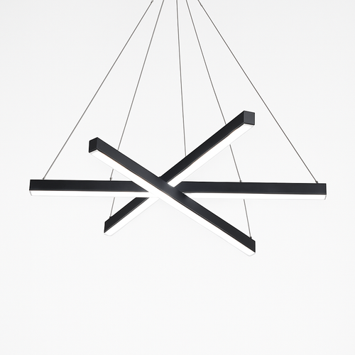 Lustre design LED barrettes lumineuses en métal Zillion