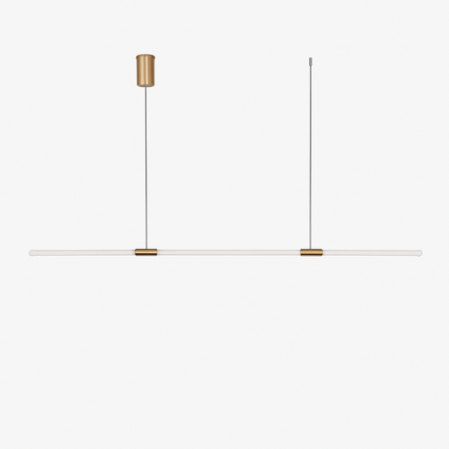 Lustre design LED doré style minimaliste Nevy