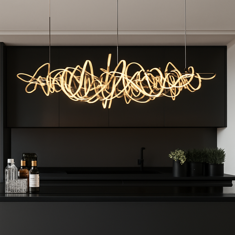 Lustre design à LED moderne Luxury