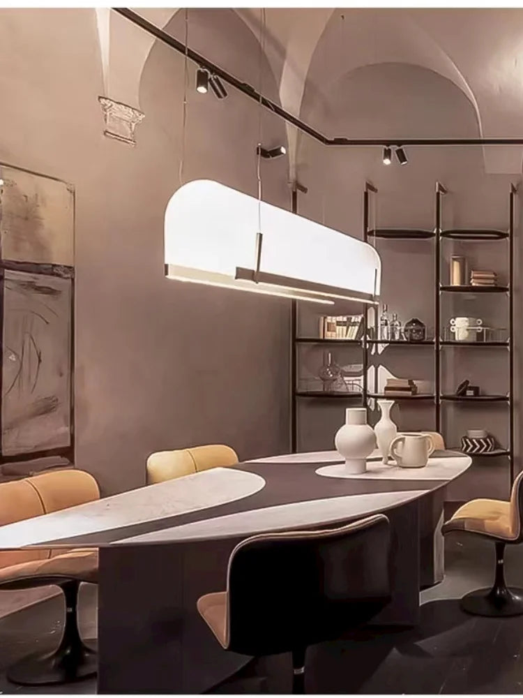 lustre en acrylique pour restaurant et salon postmoderne