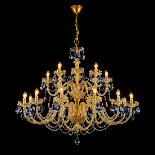 lustre en cristal design pour un intérieur luxueux et raffiné
