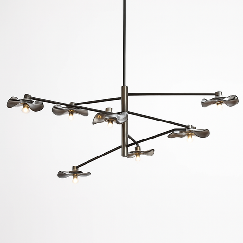 lustre en verre suspension métal hauteur réglable éclairage
