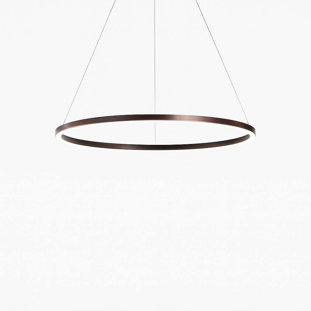Lustre Led à anneau unique minimaliste nordique