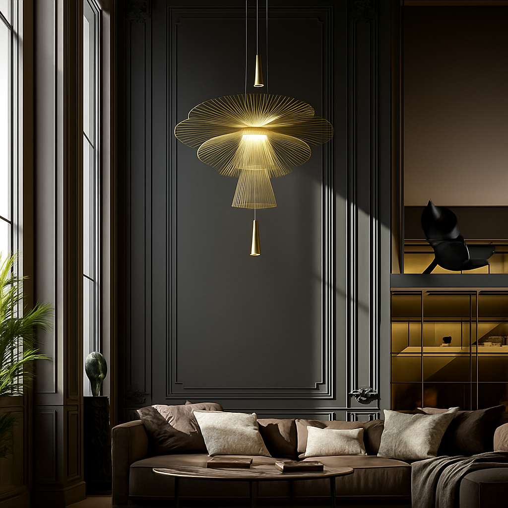 Lustre LED design nordique pour salon salle à manger cuisine Tables à manger barre lampe de chevet décor à la maison luminaire suspendu - vue 4 sur 15