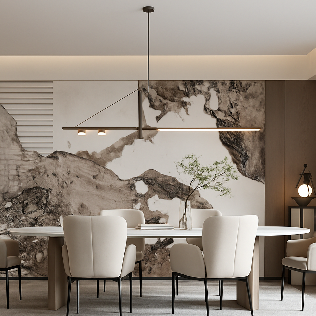 lustre led moderne pour tables alimentaires et décorations - vue 3 sur 4