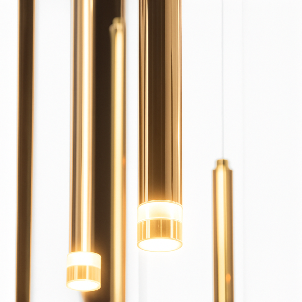Lustre led suspendu design moderne pour villa loft hôtel - vue 7 sur 17