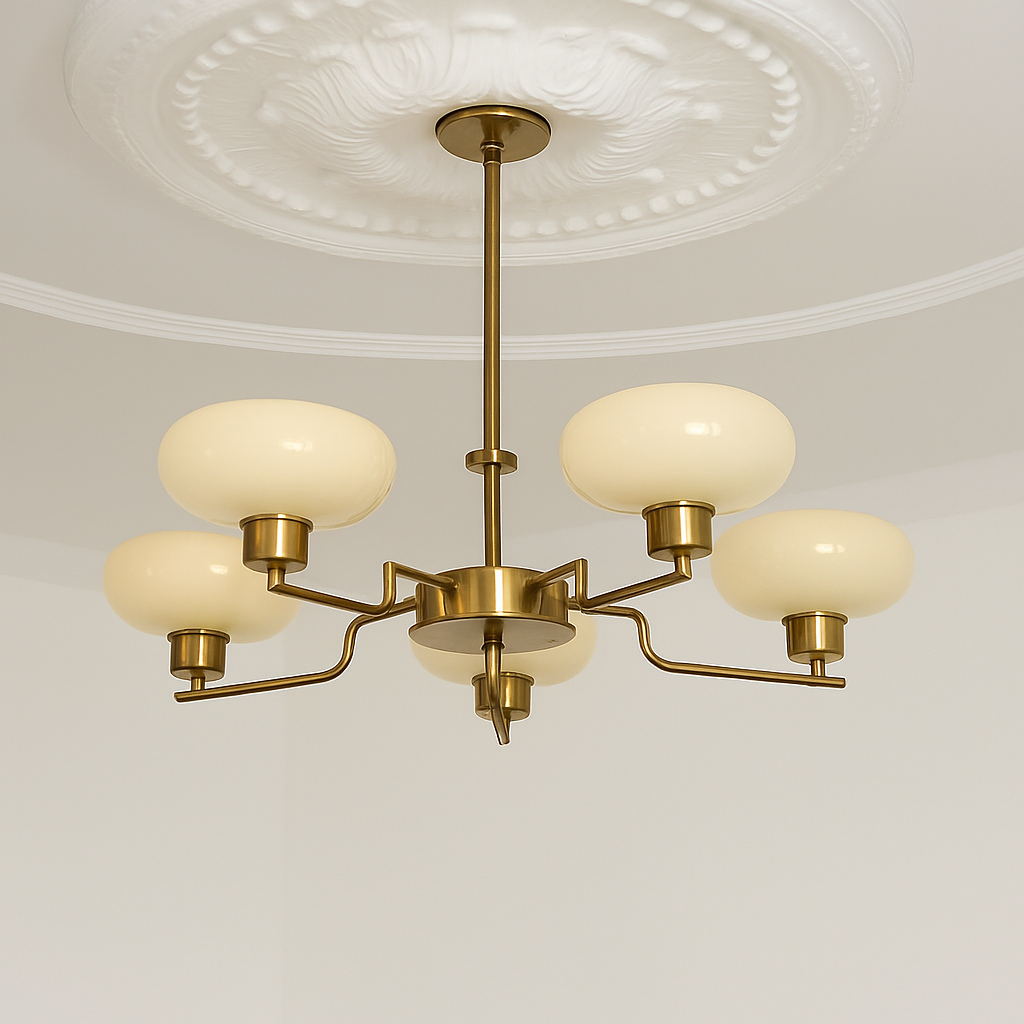 lustre led vintage style bauhaus éclairage suspendu créateur nordique