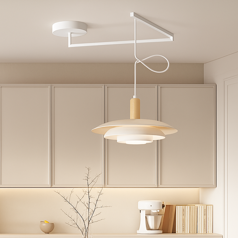 lustre moderne à bras pivotant pour bar et restaurant