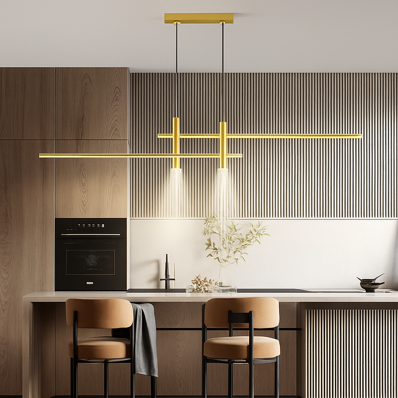 lustre moderne minimaliste pour cuisine et salle à manger