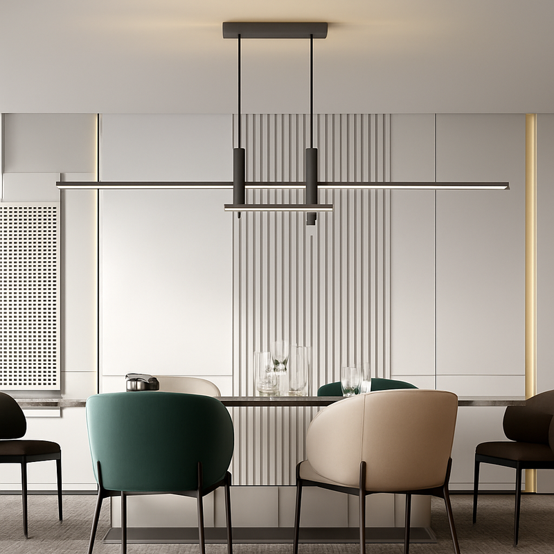 lustre moderne minimaliste pour cuisine et salle à manger