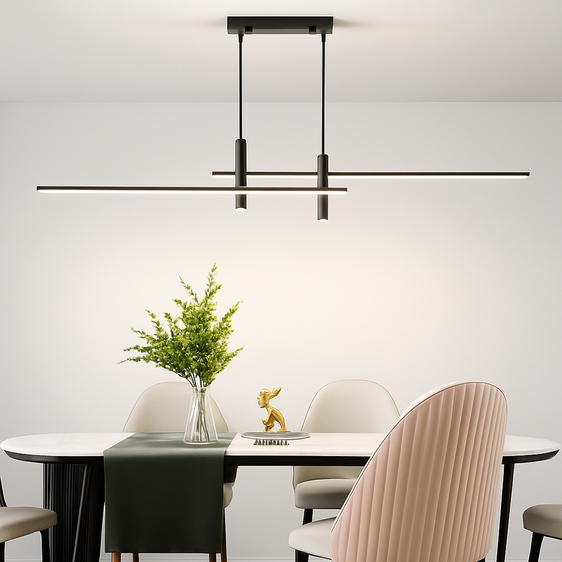 lustre moderne minimaliste pour cuisine et salle à manger