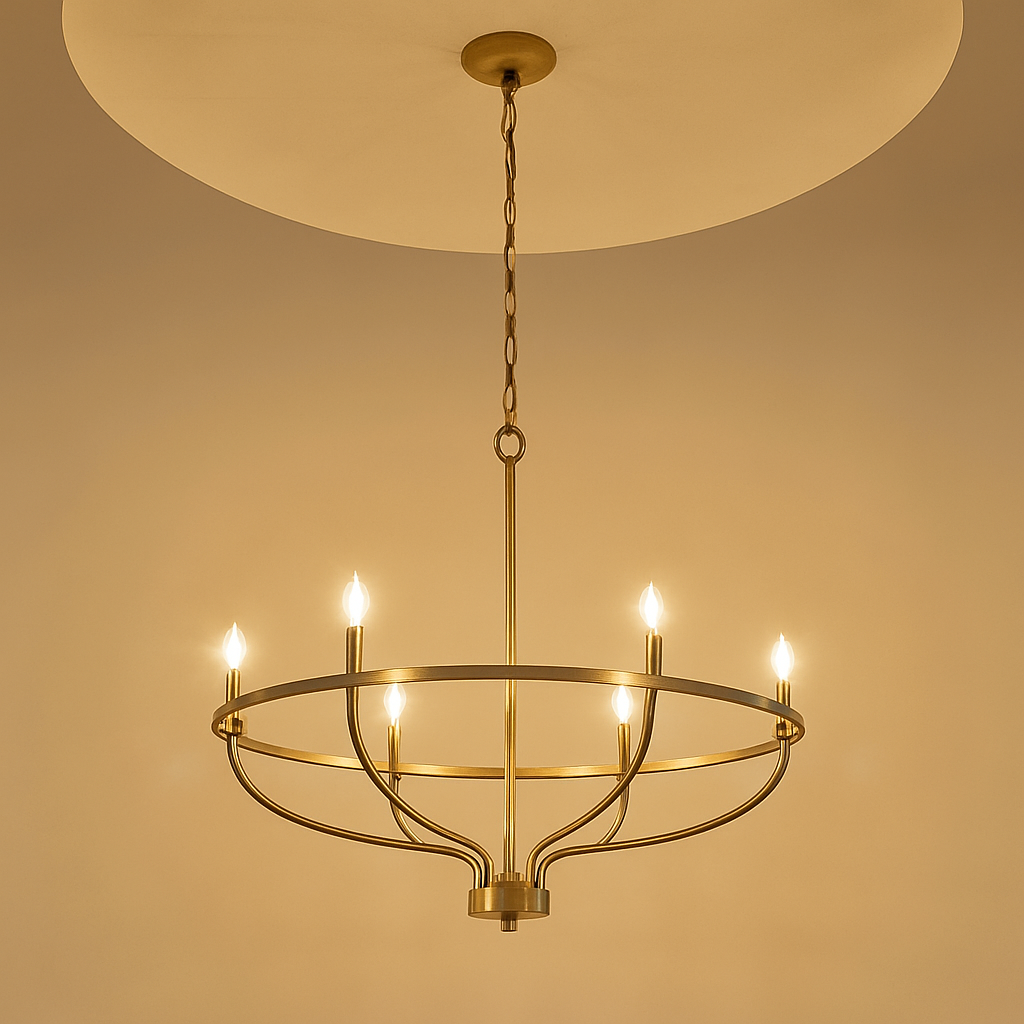 lustre moderne suspension décoration intérieure design élégant lumière - vue 3 sur 7