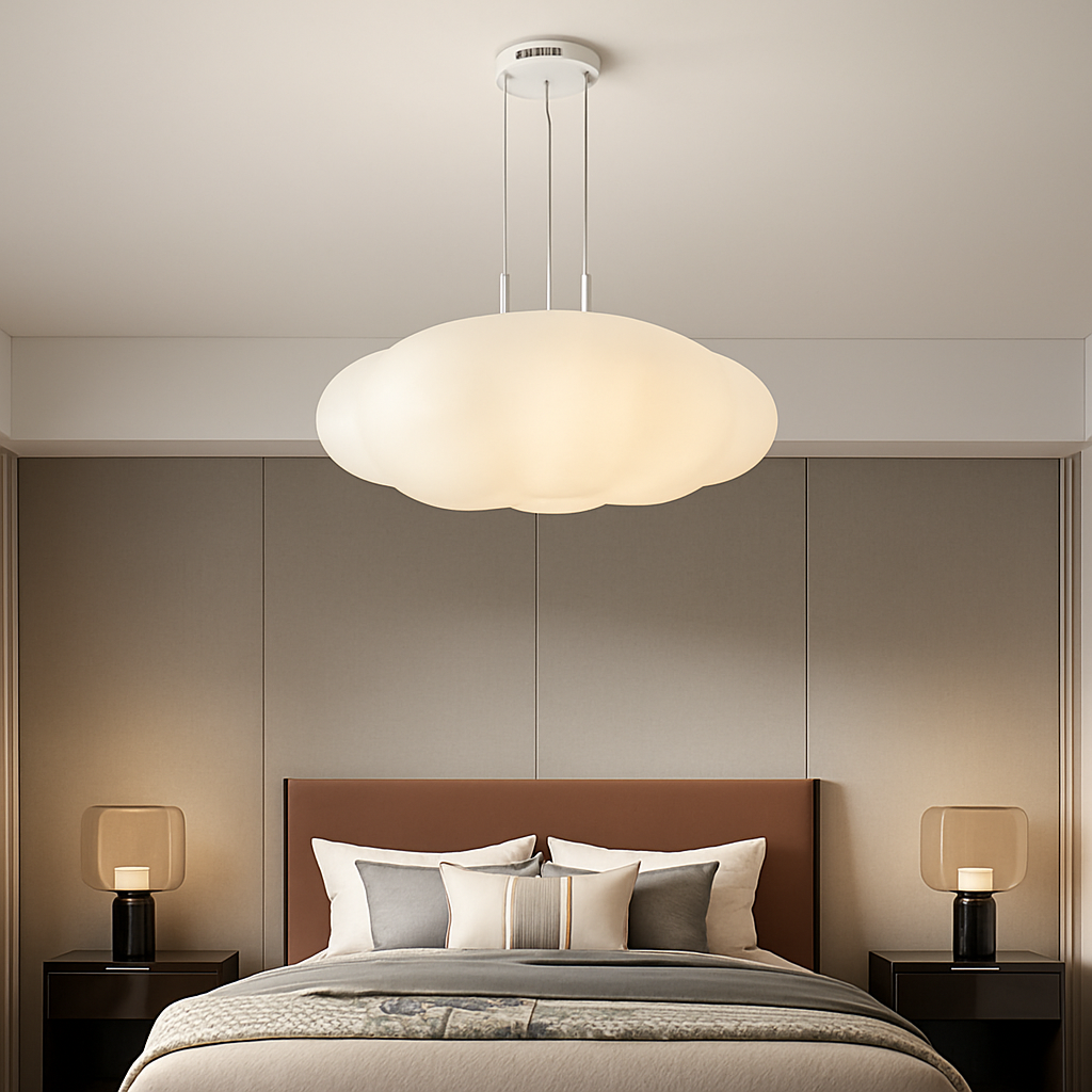 Lustre Nuages Blanc LED Lustre Pour Salle À Manger Chambre D'enfant Hall Créative Décorative Éclairage Quotidien