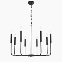 lustre rétro style américain luminaires suspendus
