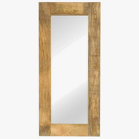 miroir en bois massif manguier pour décoration intérieure élégante