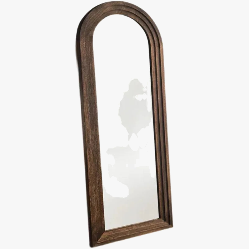 miroir vintage en bois pour décoration esthétique et maquillage