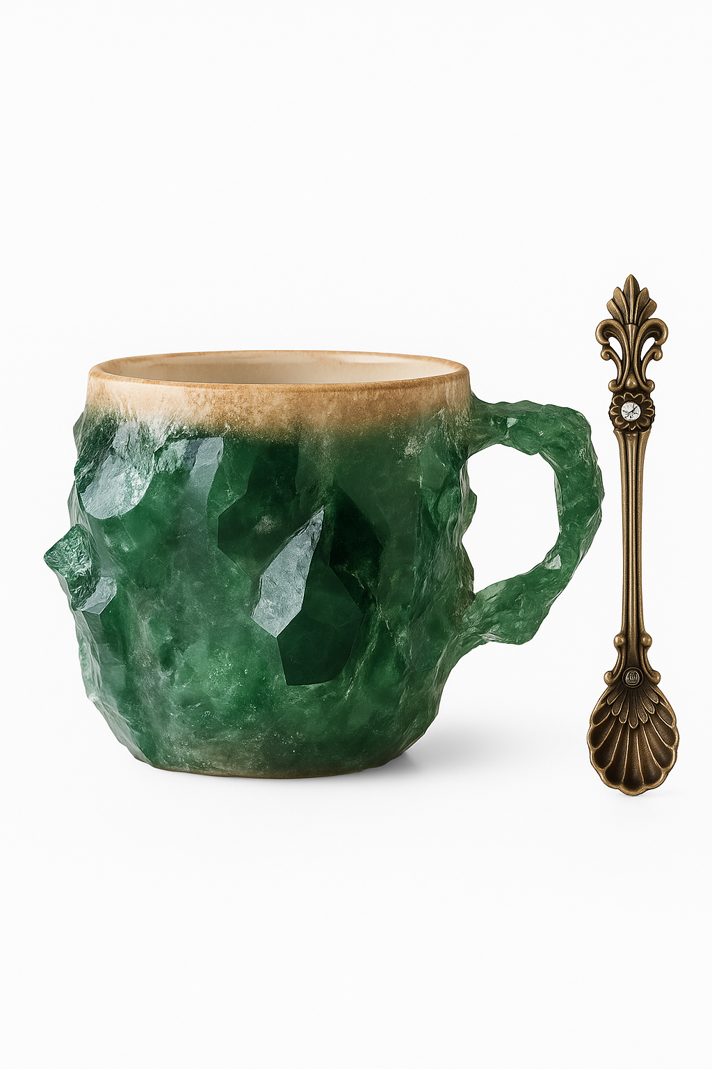 Mug en céramique style cristal design élégant cadeau