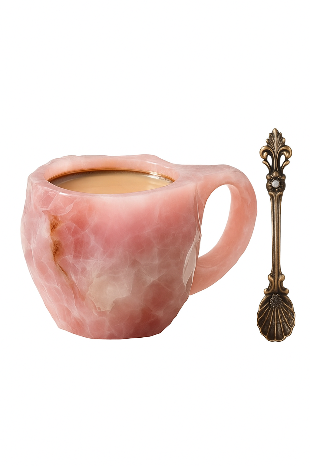 Mug en cristal effet multicolore style elegant cadeau