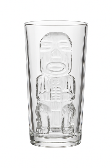 Mug tiki verre transparent style bar cocktail